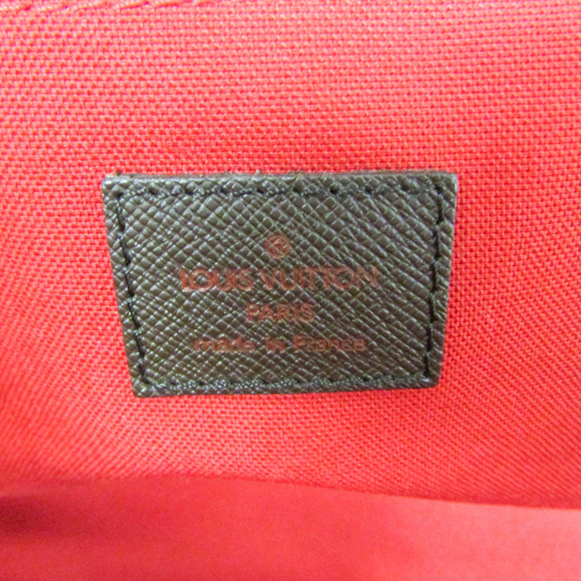 Louis Vuitton Damier Belem MM N51174 Women's Shoulder Bag Brown,Ebene — Like New