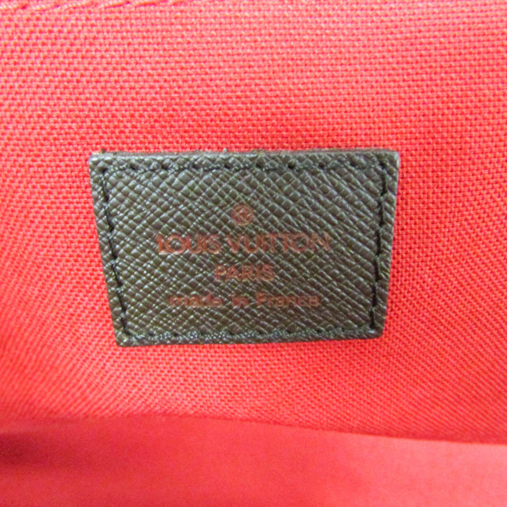 Louis Vuitton Damier Belem MM N51174 Women's Shoulder Bag Brown,Ebene — Like New