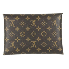 LOUIS VUITTON M62034 Monogram Pochette Kirigami Pouch Set of 3 Clutch Bag Canvas Women's Brown — New - Store Return