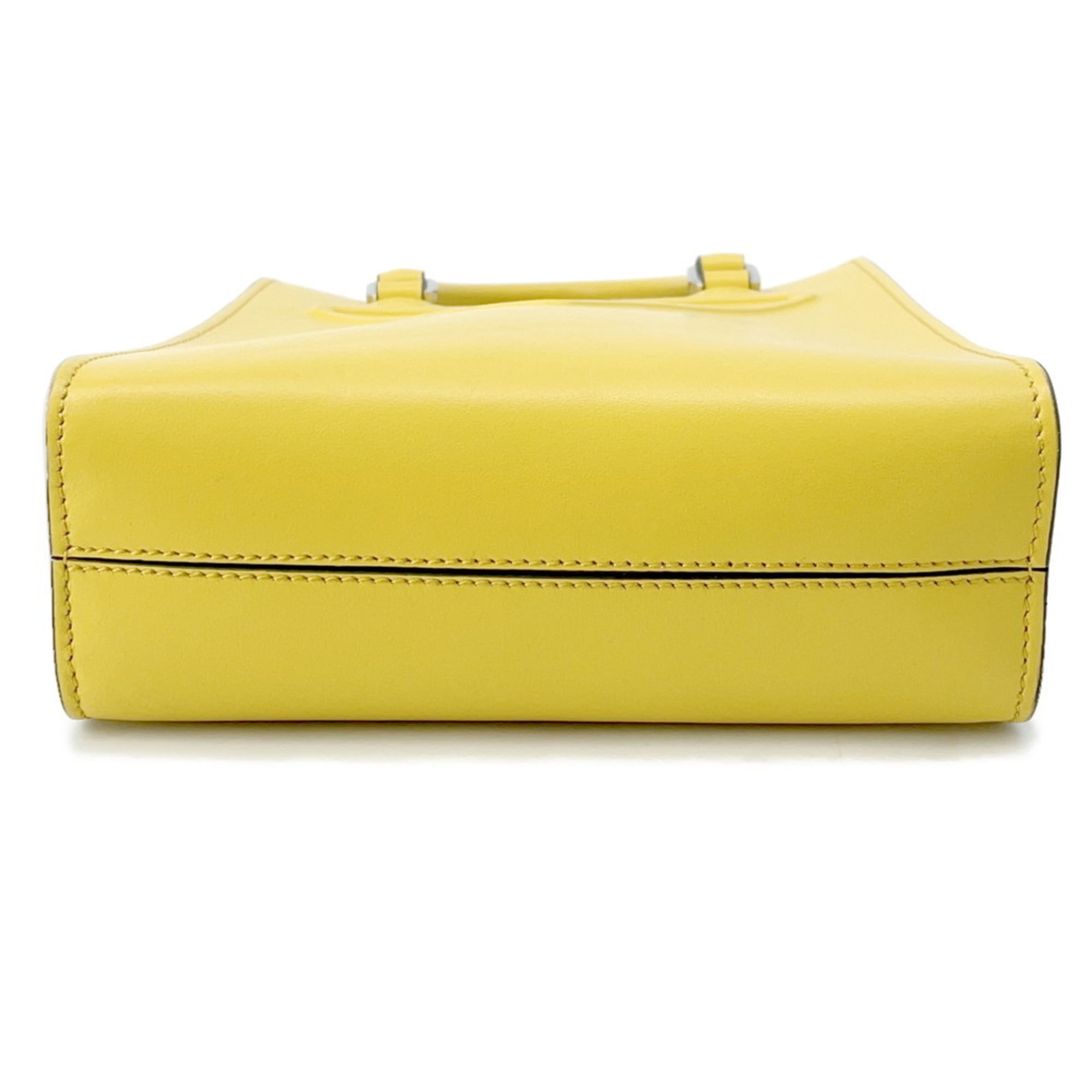 Prada Triangle Leather Handbag 1BA333 PRADA 2-way