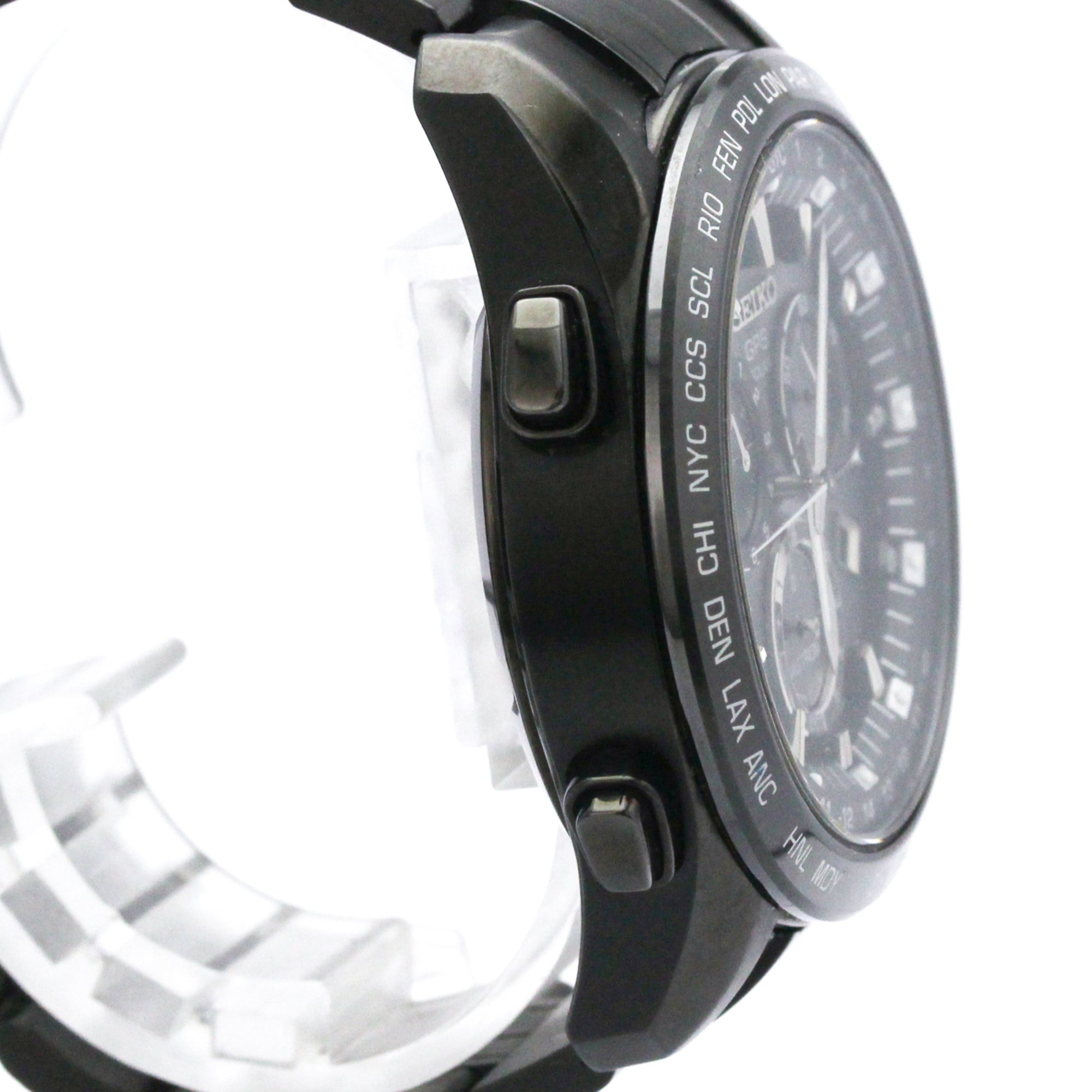 SEIKO Astron SBXB009 GPS Solar Mens Watch 8X82-0AB0 — Very Good