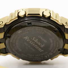 CASIO G-SHOCK FULL METAL 5000 SERIES GMW-B5000GD-9JF Black Gold Stainless Steel Men's Digital Watch — New - Store Return