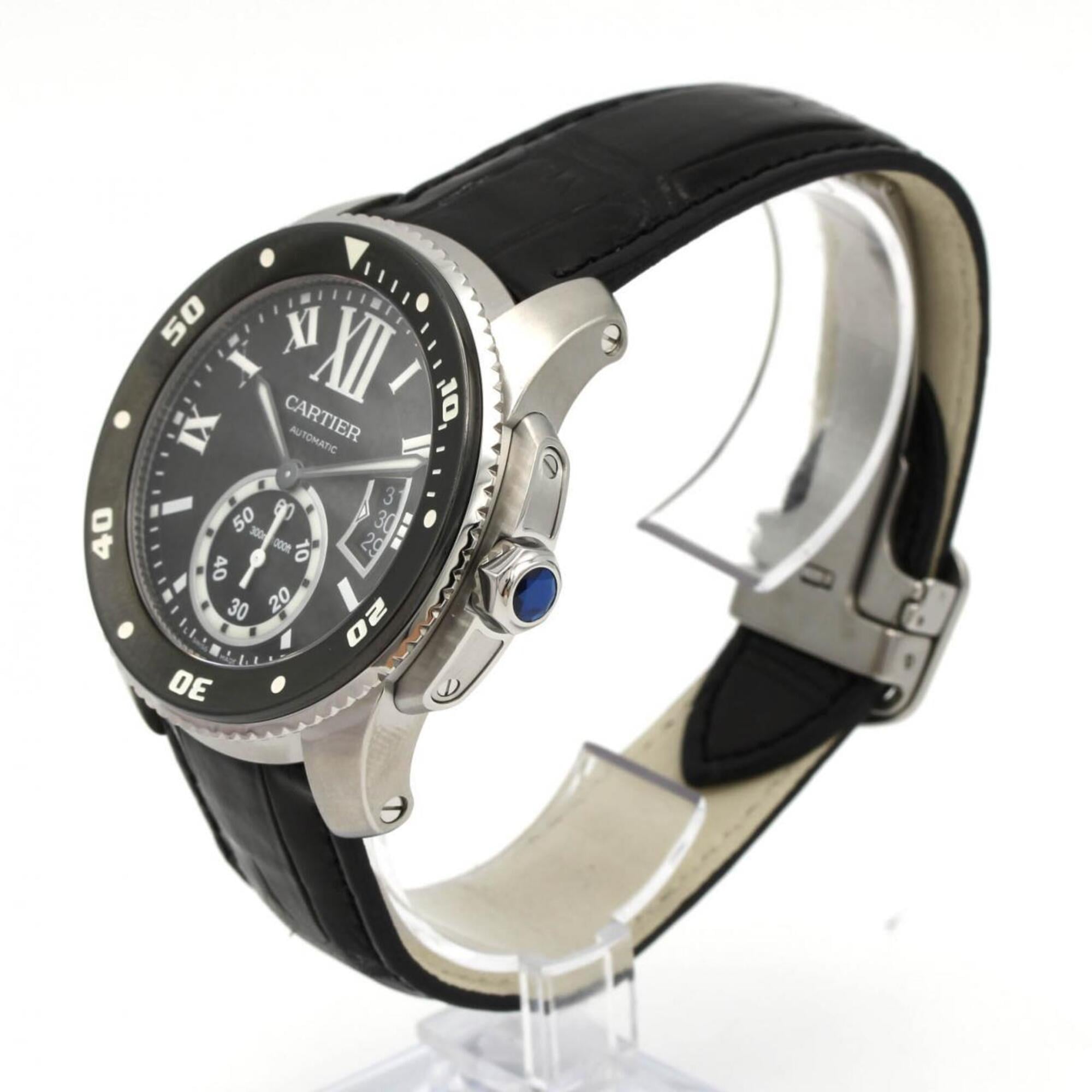 Cartier Calibre de Diver W7100056 Stainless Steel Automatic Watch — Good