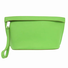 Salvatore Ferragamo 241390 Leather Green Clutch Bag 0359 Men's — Like New