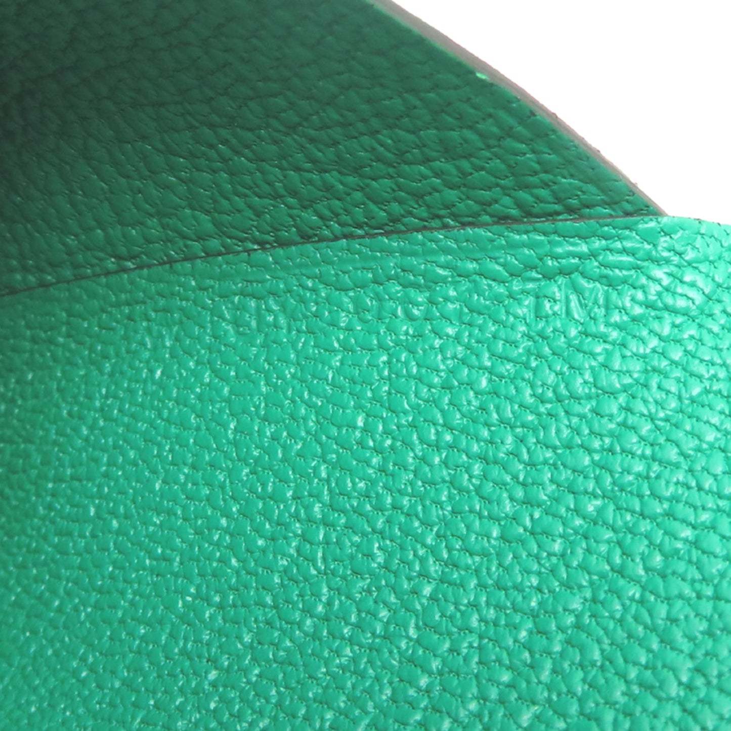 Hermes Hermès Calvi Duo W Stamp, 2024, Women's Coin Case, Chevre, Mint