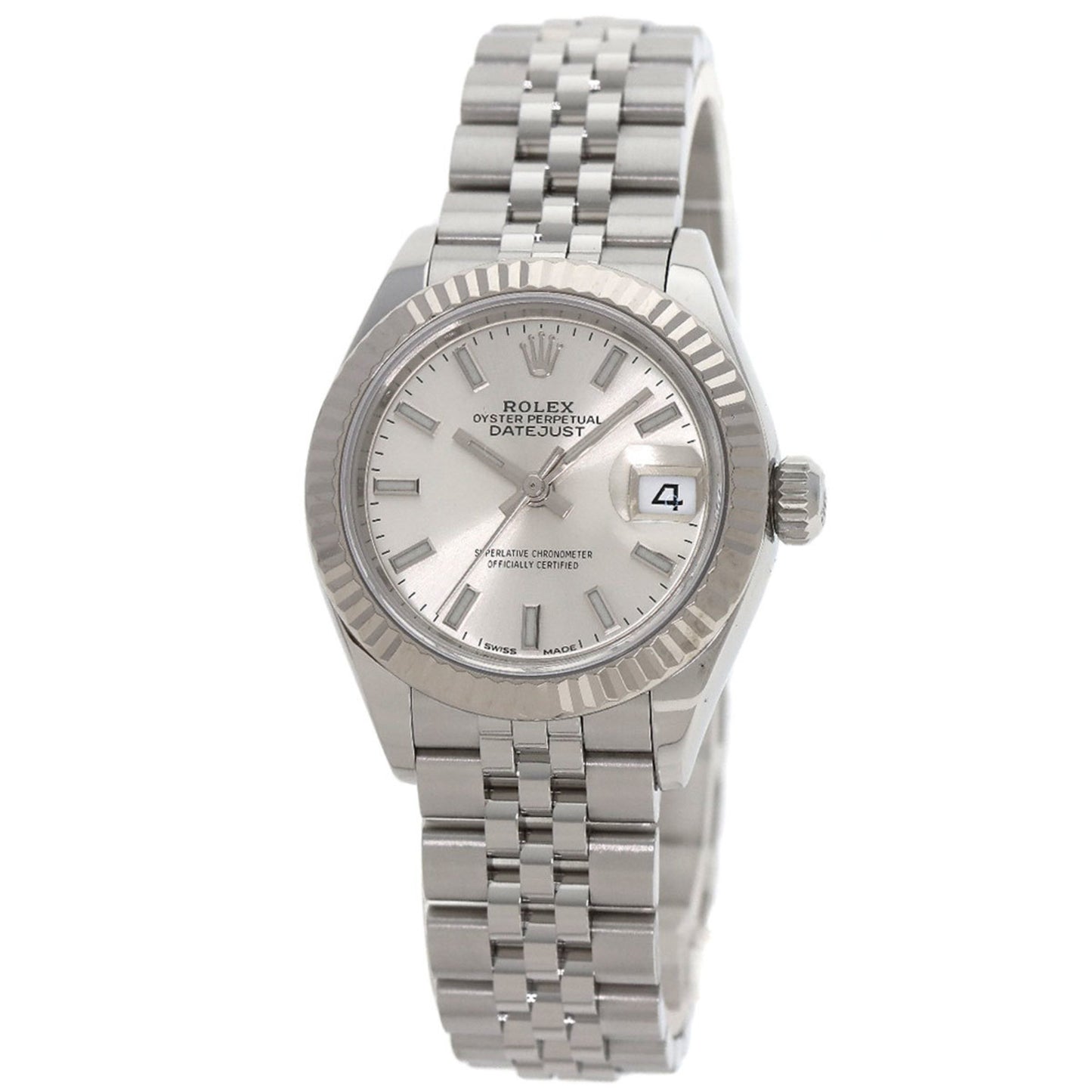 Rolex 279174 Datejust 28 Watch Stainless Steel SS K18WG Ladies ROLEX