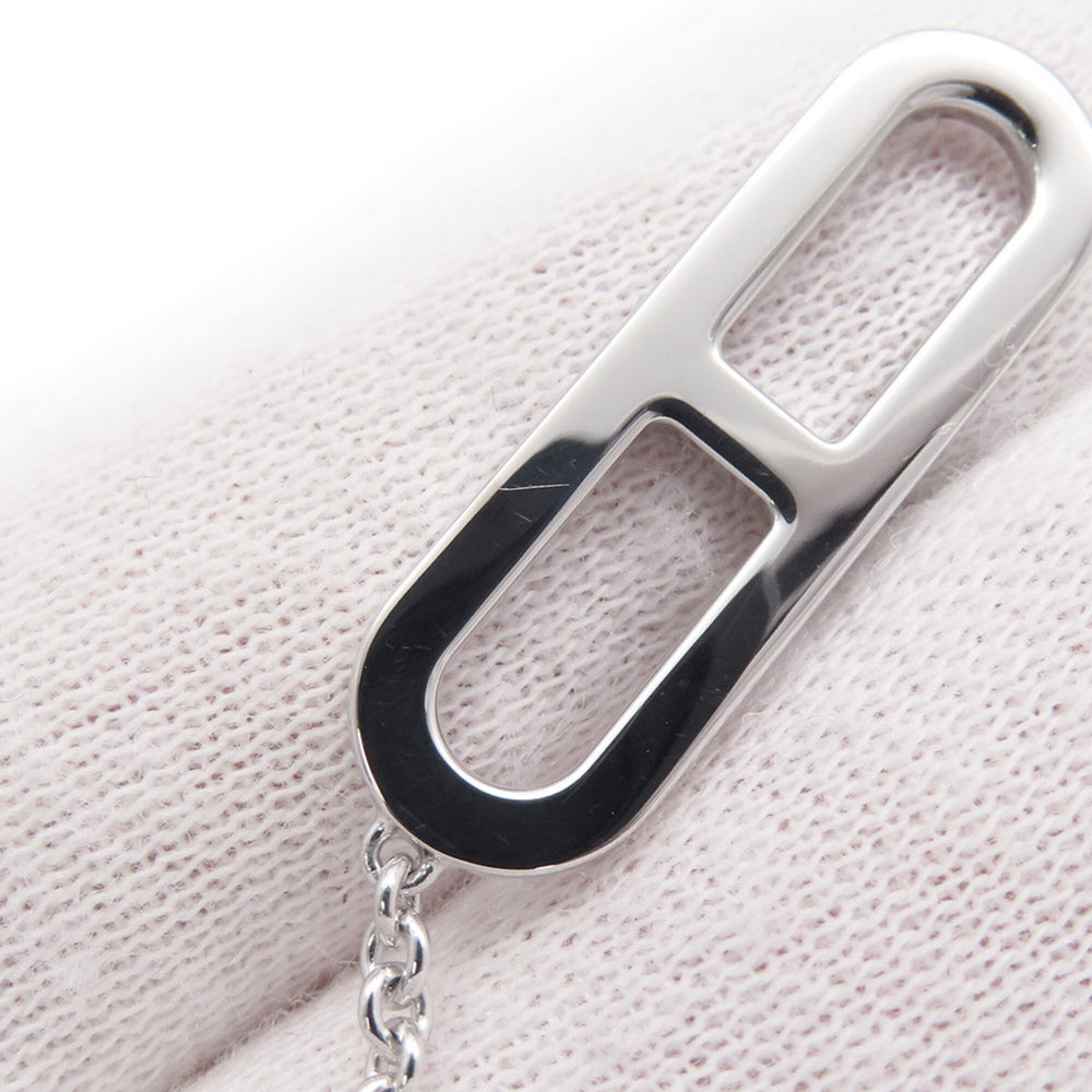 Hermes Bracelet Everchaine d'Ancre Diamond 54P Total 0.37ct 18KWG White Gold Size ST HERMES Chaine — Like New