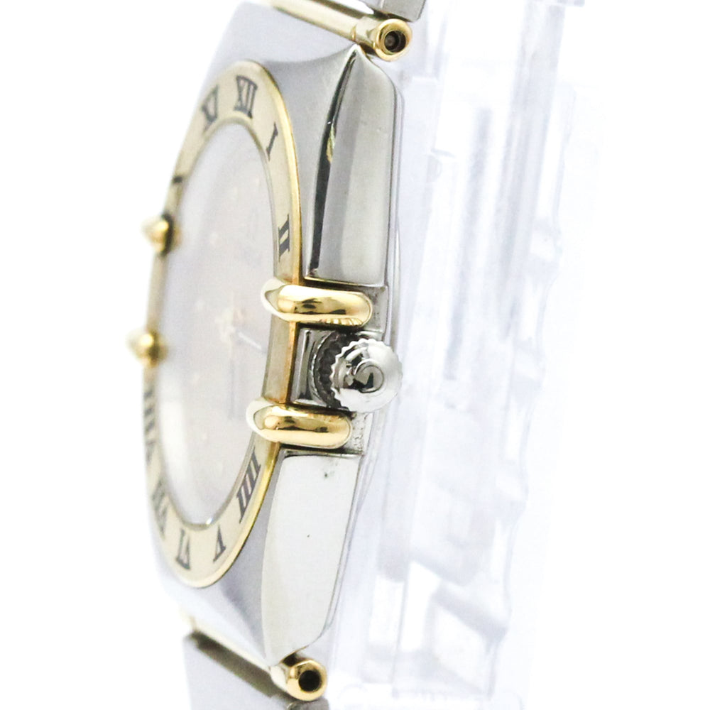 OMEGA Constellation 18K Gold Steel Ladies Watch 795.1080 Polished — Very Good