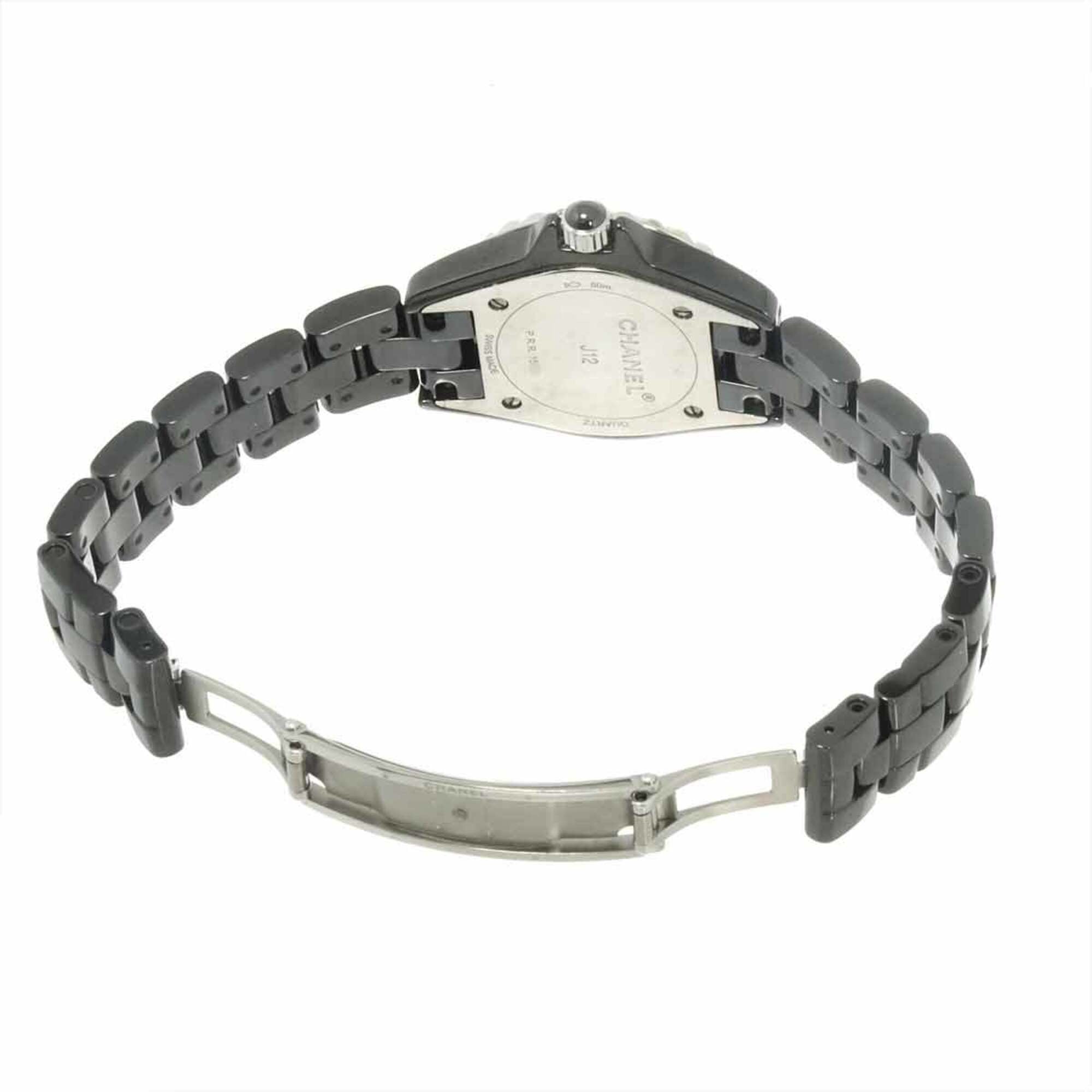 Chanel J12 Intense Black 29mm H4196 Women's Watch, Ceramic Quartz Watch — Very Good