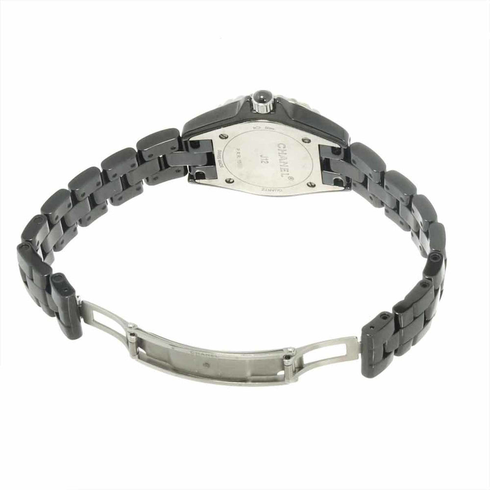 Chanel J12 Intense Black 29mm H4196 Women's Watch, Ceramic Quartz Watch — Very Good