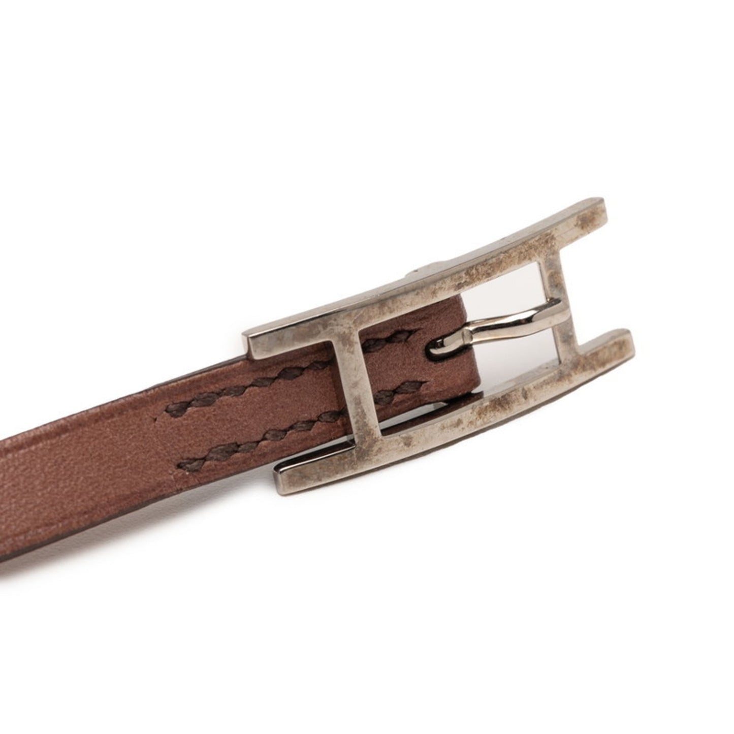 Hermès Api 3 Bracelet Brown Swift Women's HERMES
