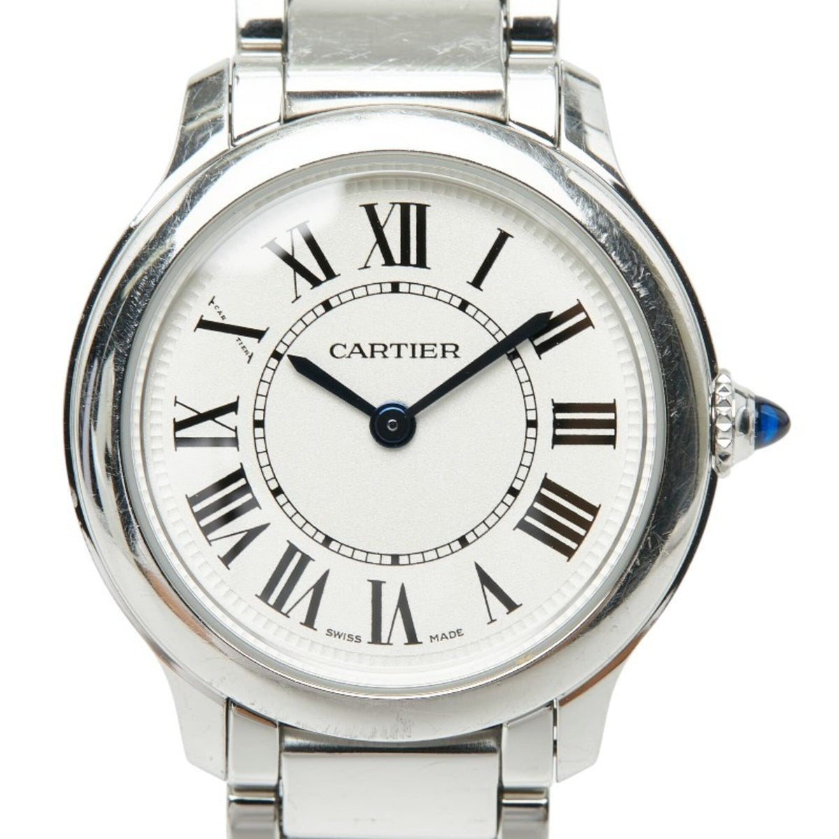 Cartier Ronde Must de Online Exclusive Watch WSRN0033 Quartz White Dial Stainless Steel Ladies CARTIER — Good