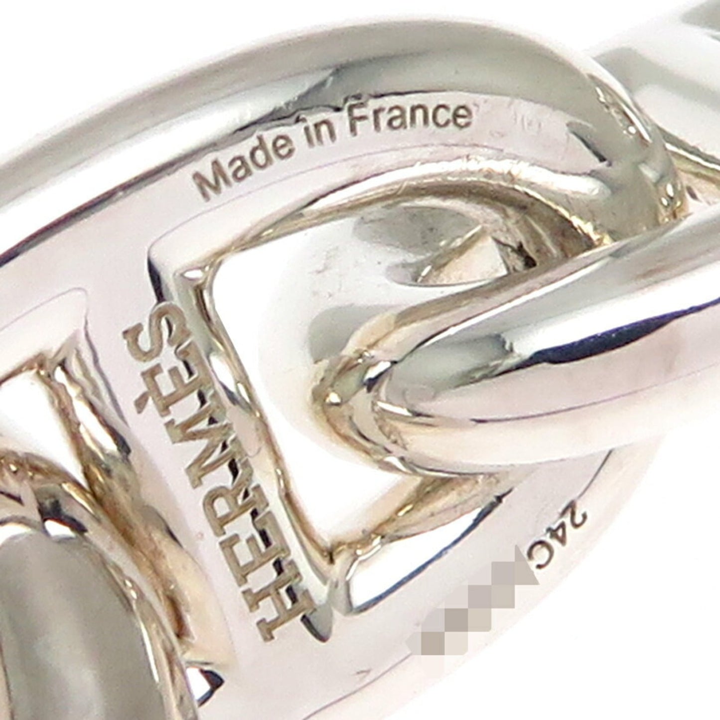 Hermes Chaine d'Ancre 14 Links MM Women's and Men's Bracelet Sterling Silver