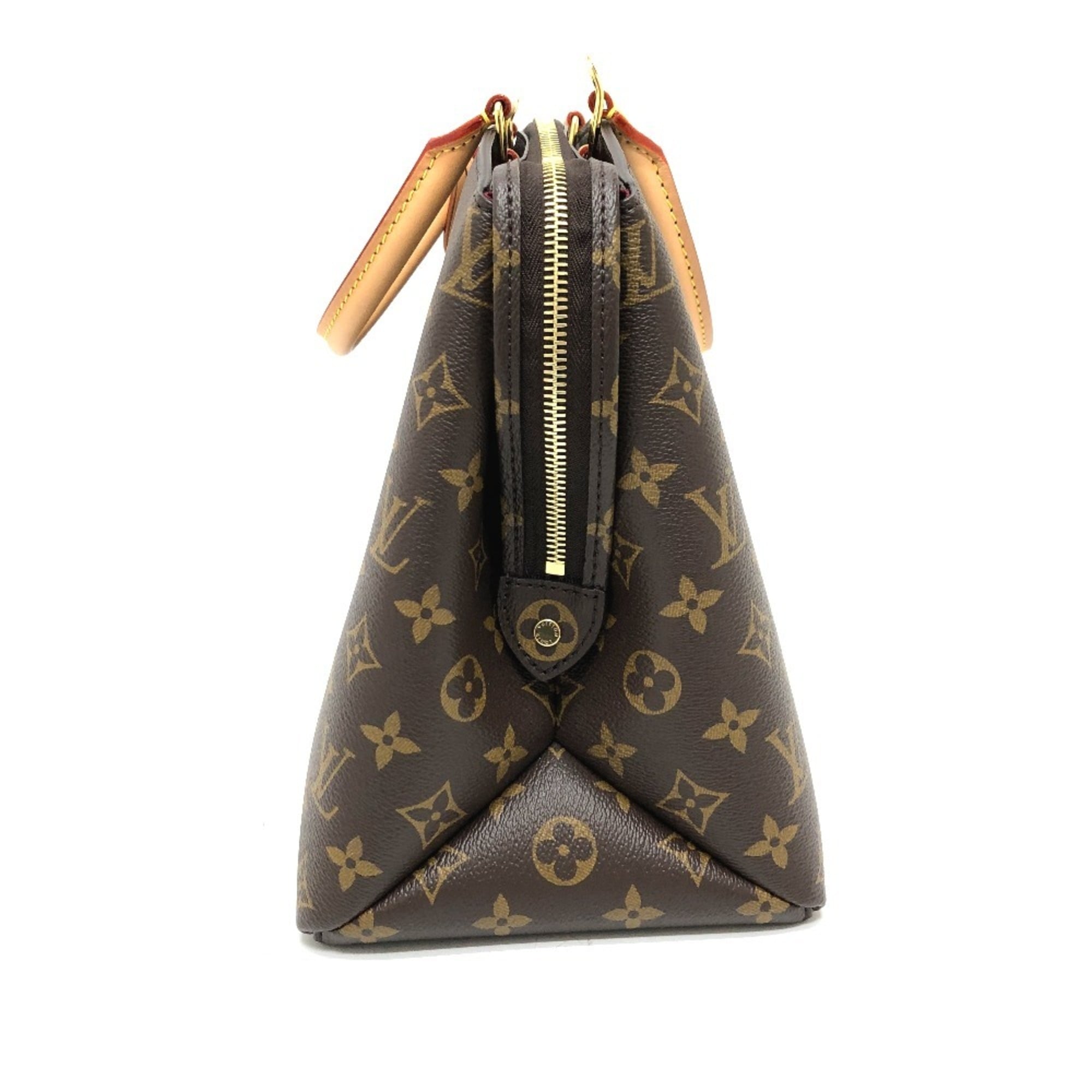 LOUIS VUITTON M45898 Grand Palais MM 2-Way Bag, Monogram Canvas, Brown, Like New — Like New