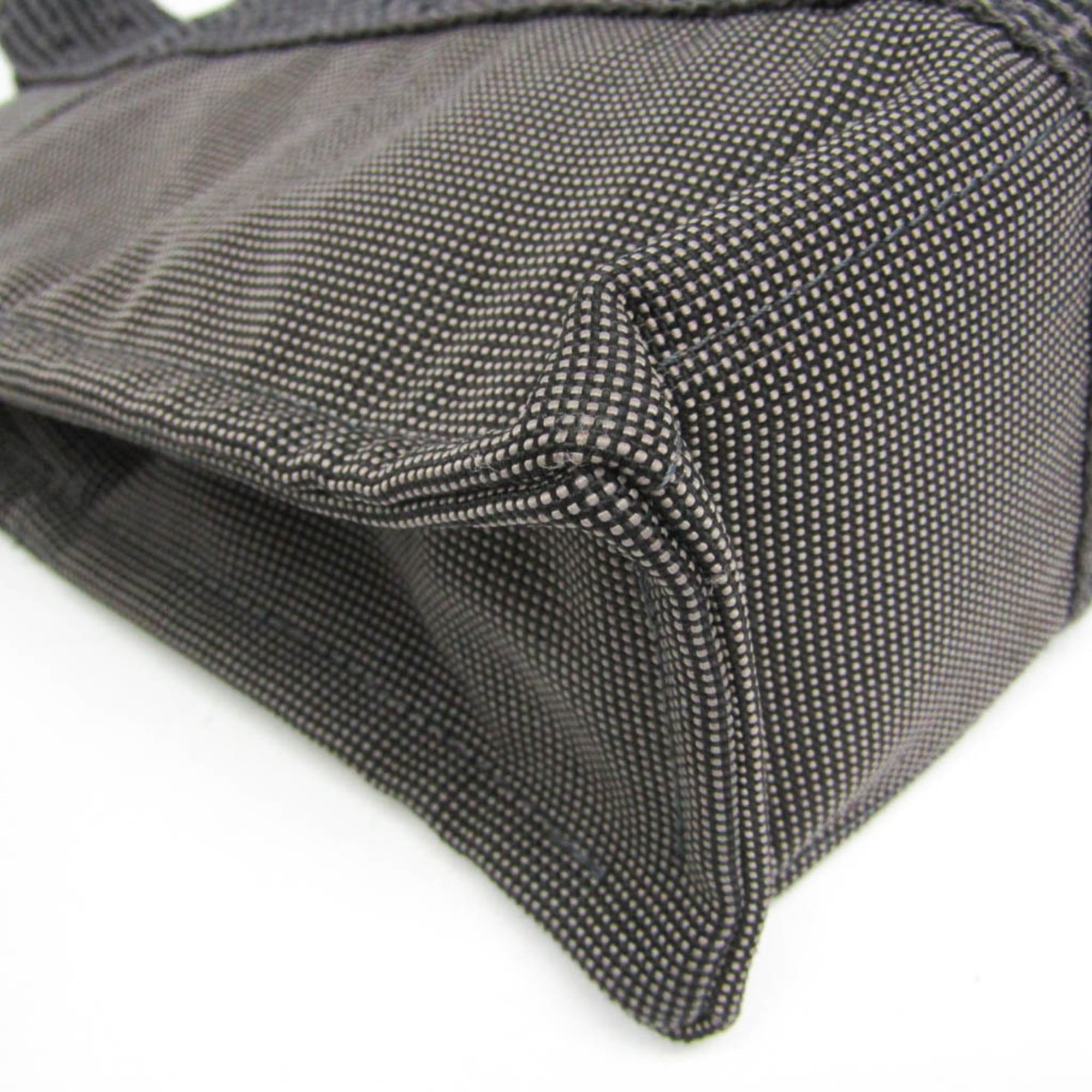 Hermes Her Line PM Women,Men Polyamide,Polyester Tote Bag Black,Gray — Like New