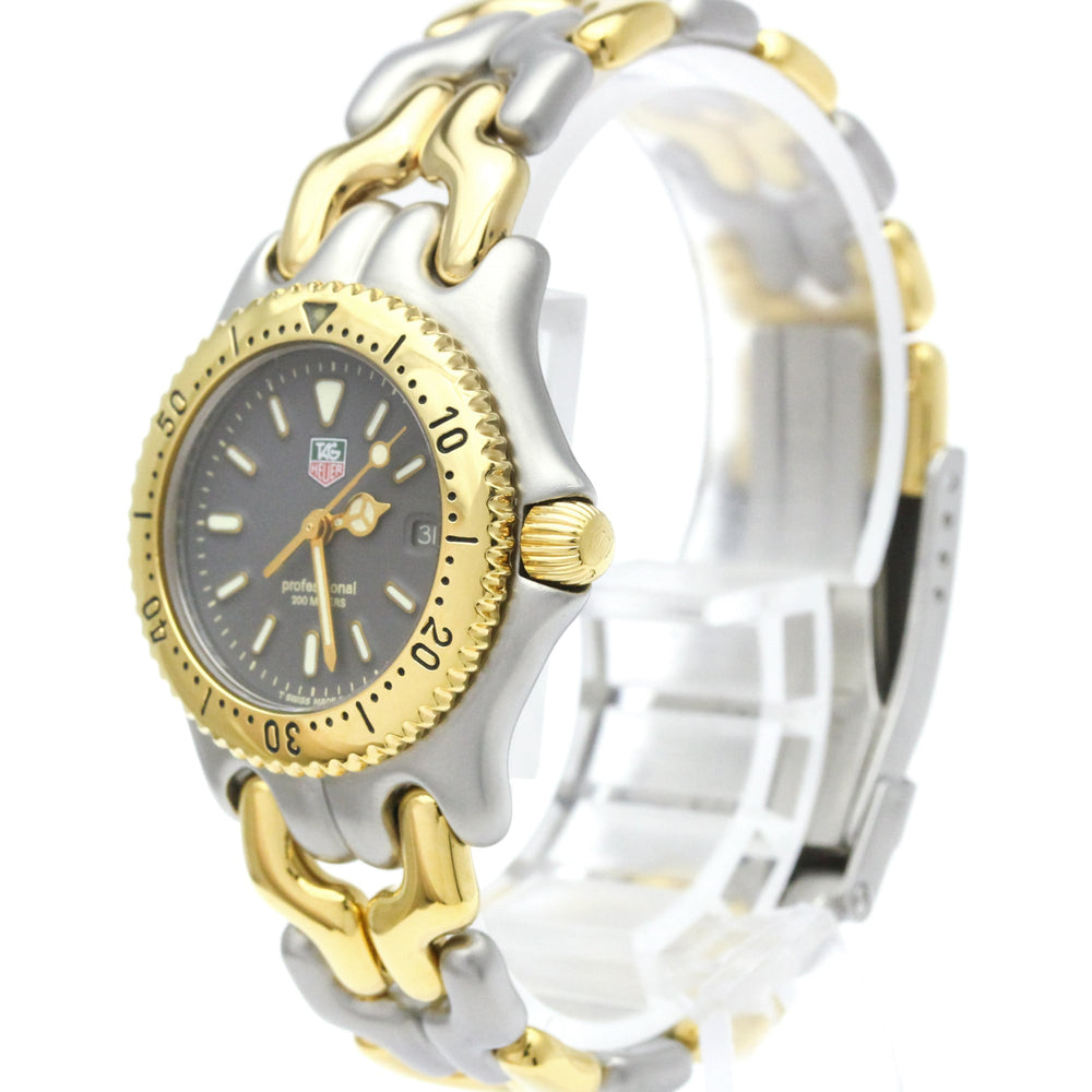 TAG HEUER Sel Professional 200M Gold Plated Steel Ladies Watch S95.215 Polished — Very Good
