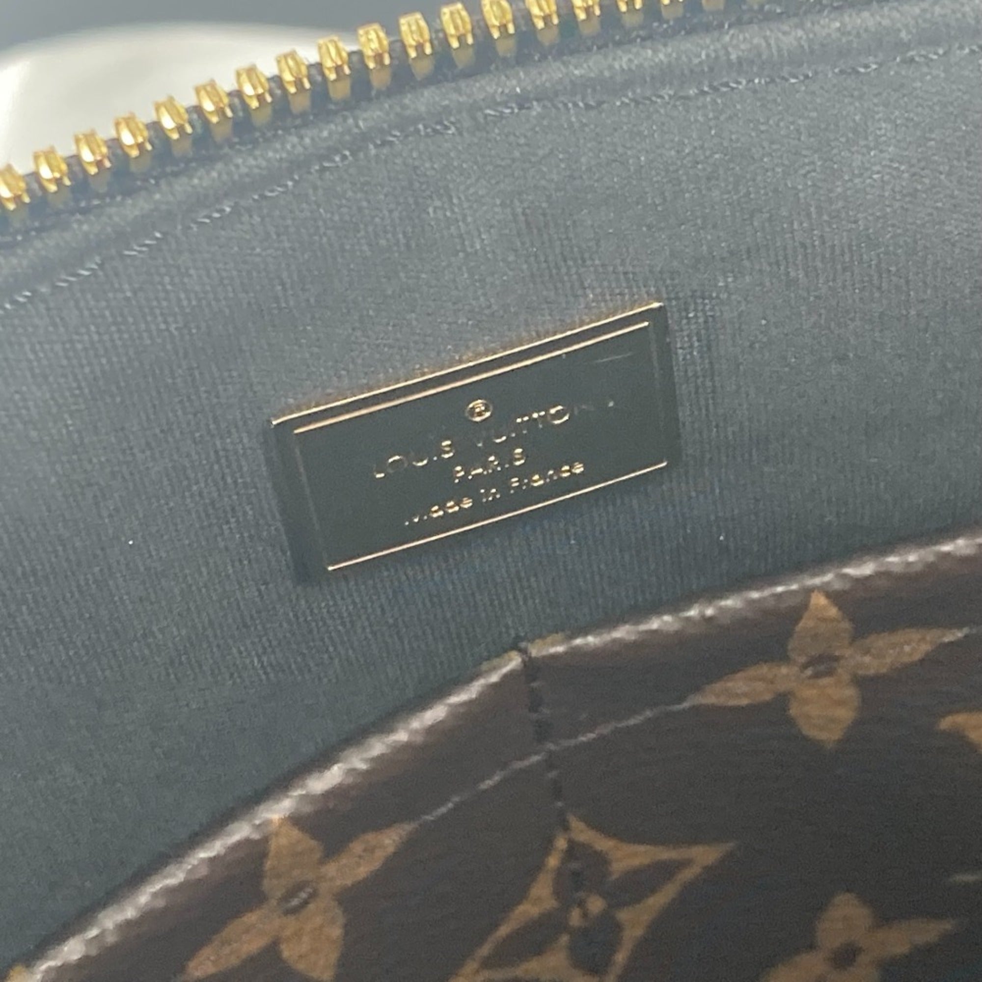 LOUIS VUITTON M54626 Vernis Tote Miroir 2-Way Bag, Shoulder Handbag, Patent Leather/Monogram Canvas, Women's, Noir Black — Like New