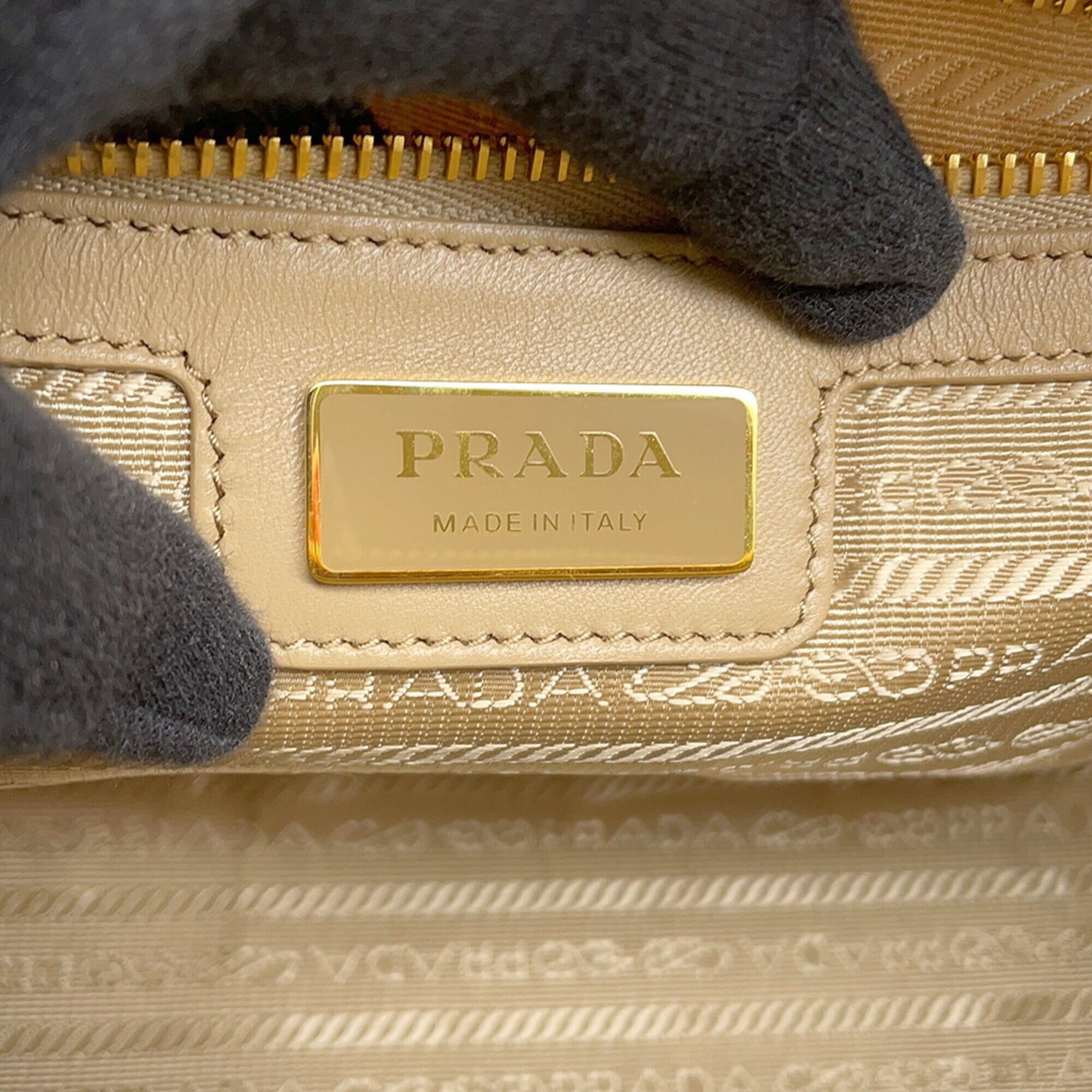 Prada Handbag Re-Edition 1978 Medium Nylon Leather 1BB115 PRADA 2-way Shoulder Bag — Like New