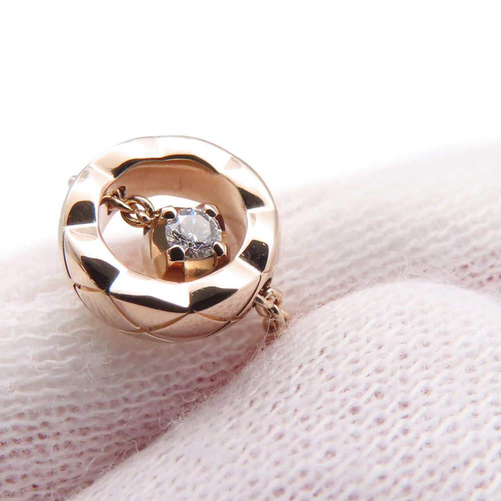 Chanel Coco Crush Collection Bracelet, 1 Diamond (approx. 0.03ct), 18K Pink Gold, J12368. (CHANEL Bracelet) — Like New