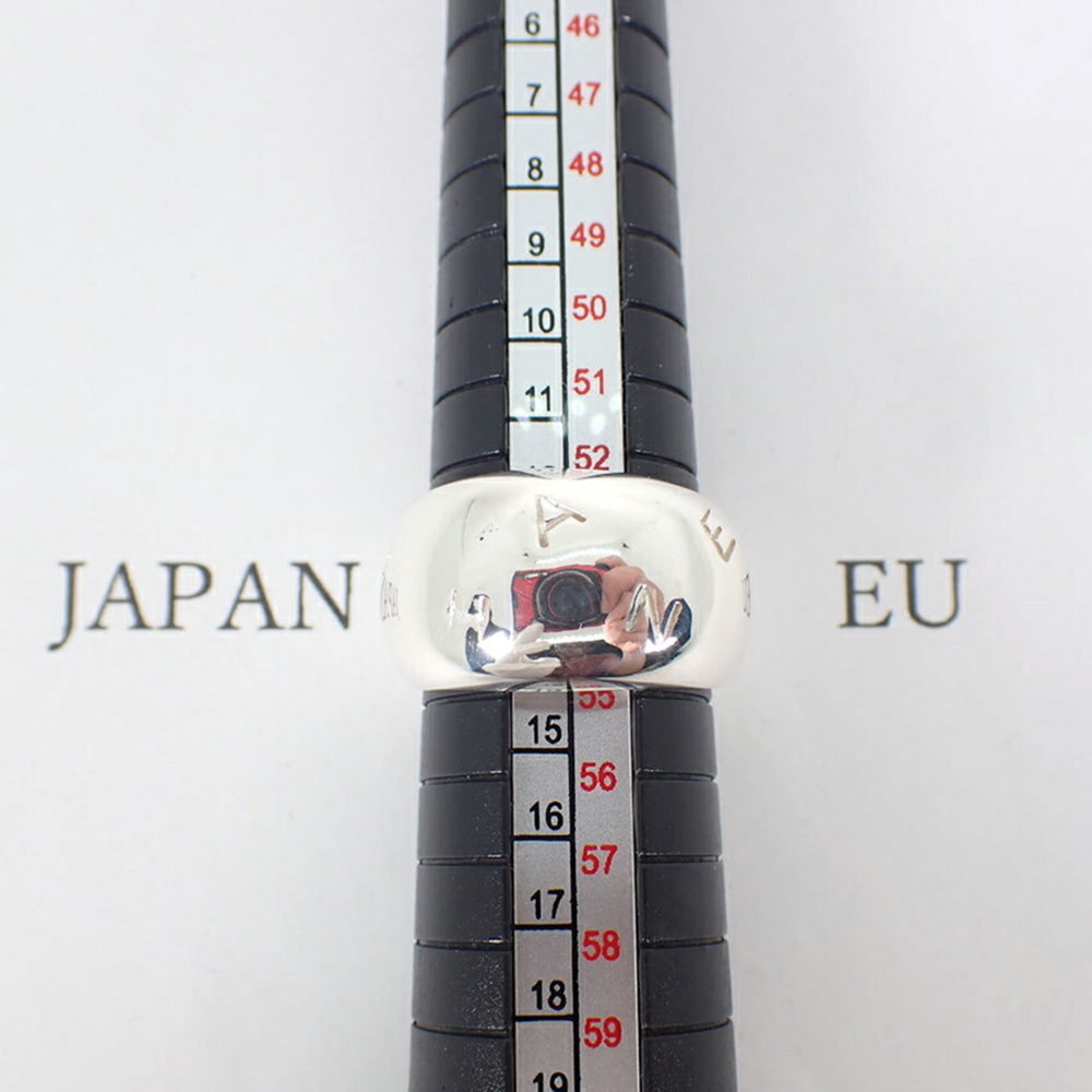 CHANEL 925 Wide Ring, Size 13.5 — Like New