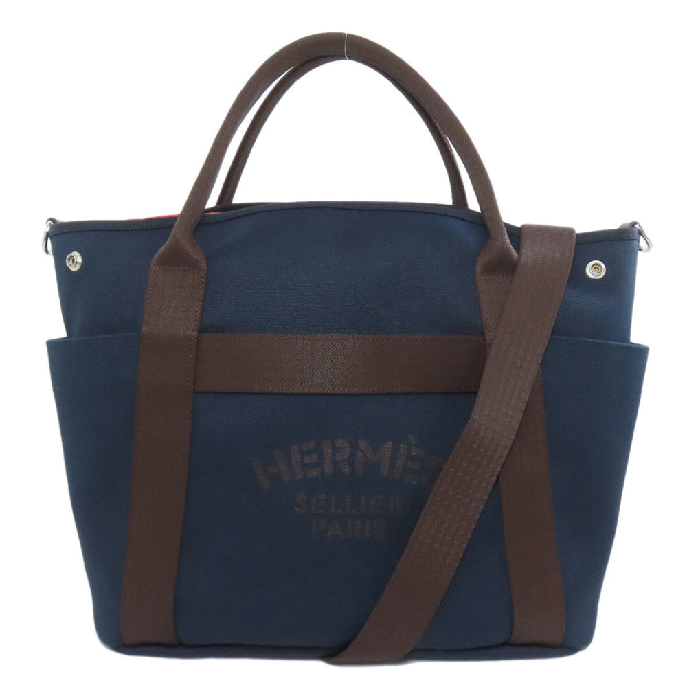 Hermes Sac de Pansage Graime Tote Bag, Canvas, Women's HERMES — Like New