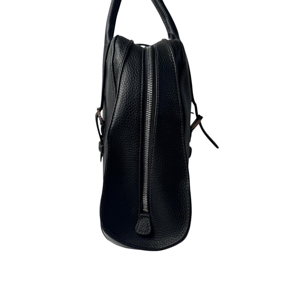 Loewe Senda Large Leather Handbag, Black, Women's — Like New