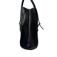 Loewe Senda Large Leather Handbag, Black, Women's — Like New