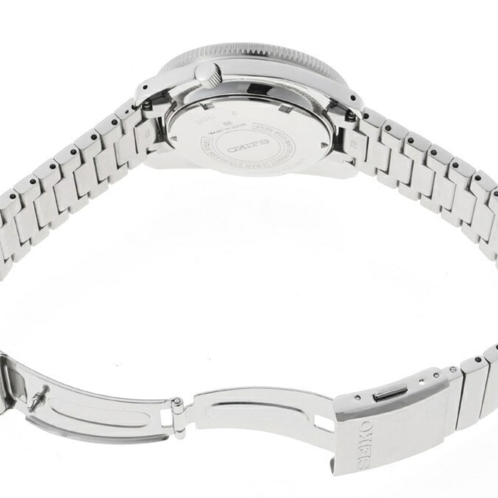 Seiko 5 Sports SBSA269 4R36-16C0 Silver Automatic Watch — Very Good