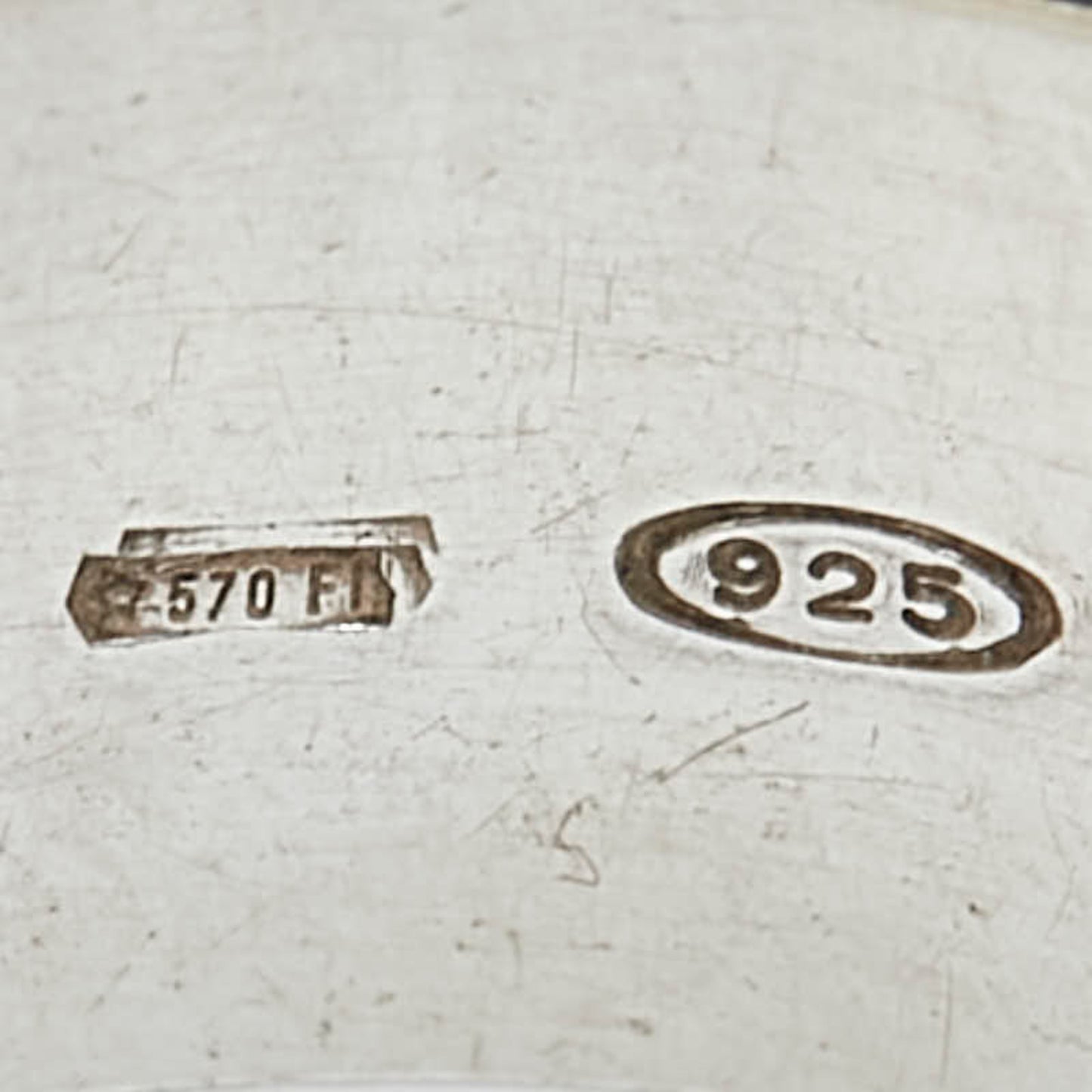 Gucci Branded G Ring, SV925 Silver, Women's, GUCCI