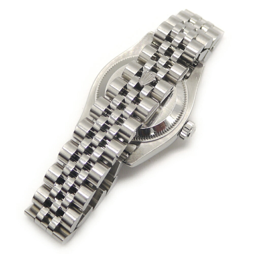 ROLEX Datejust 179174G (D-serial number), Automatic, 10-diamond setting, Computer dial, Ladies' watch — Good