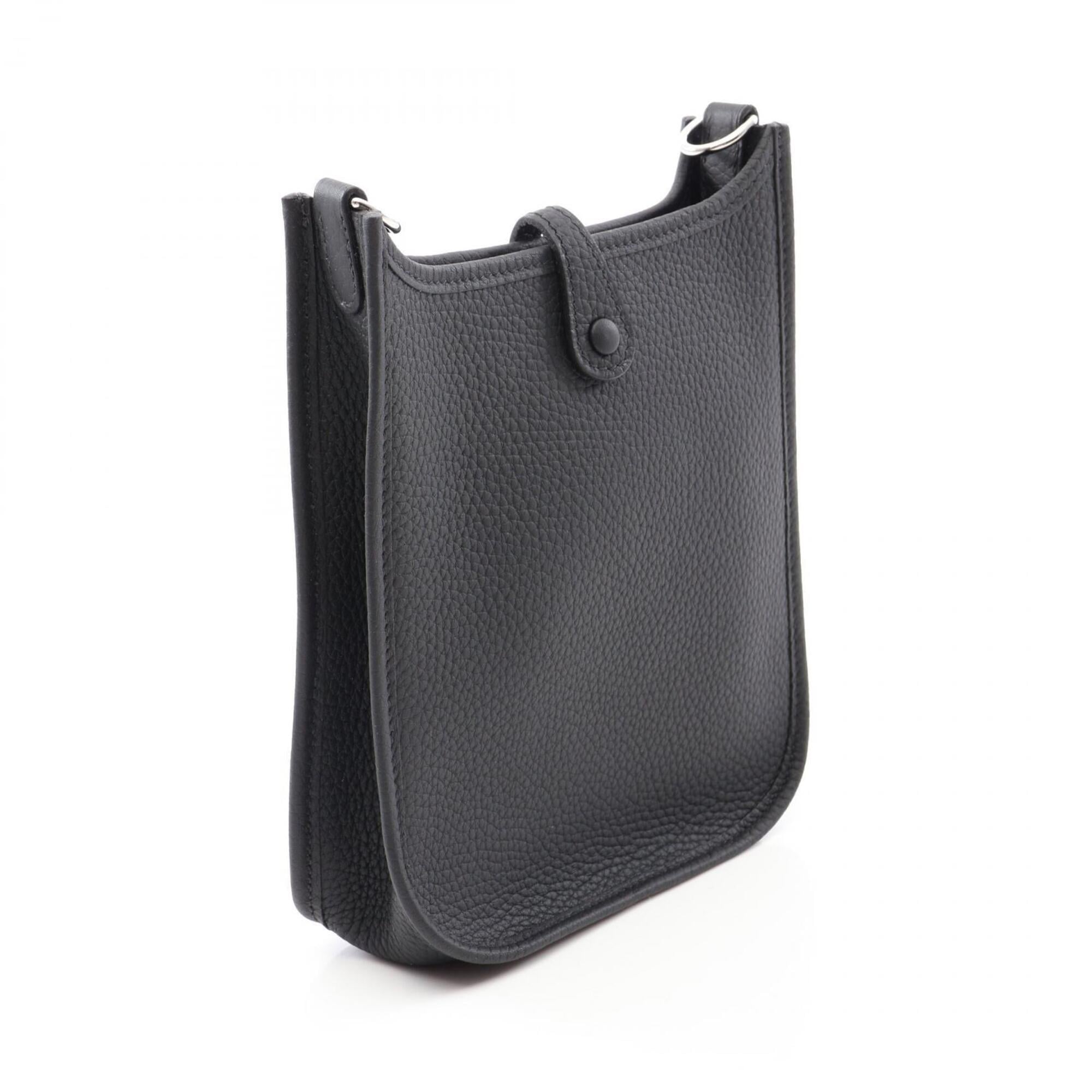 Hermes Evelyne TPM Amazon Shoulder Bag/Handbag, Taurillon Clemence Leather, Women's, Black — New - Store Return