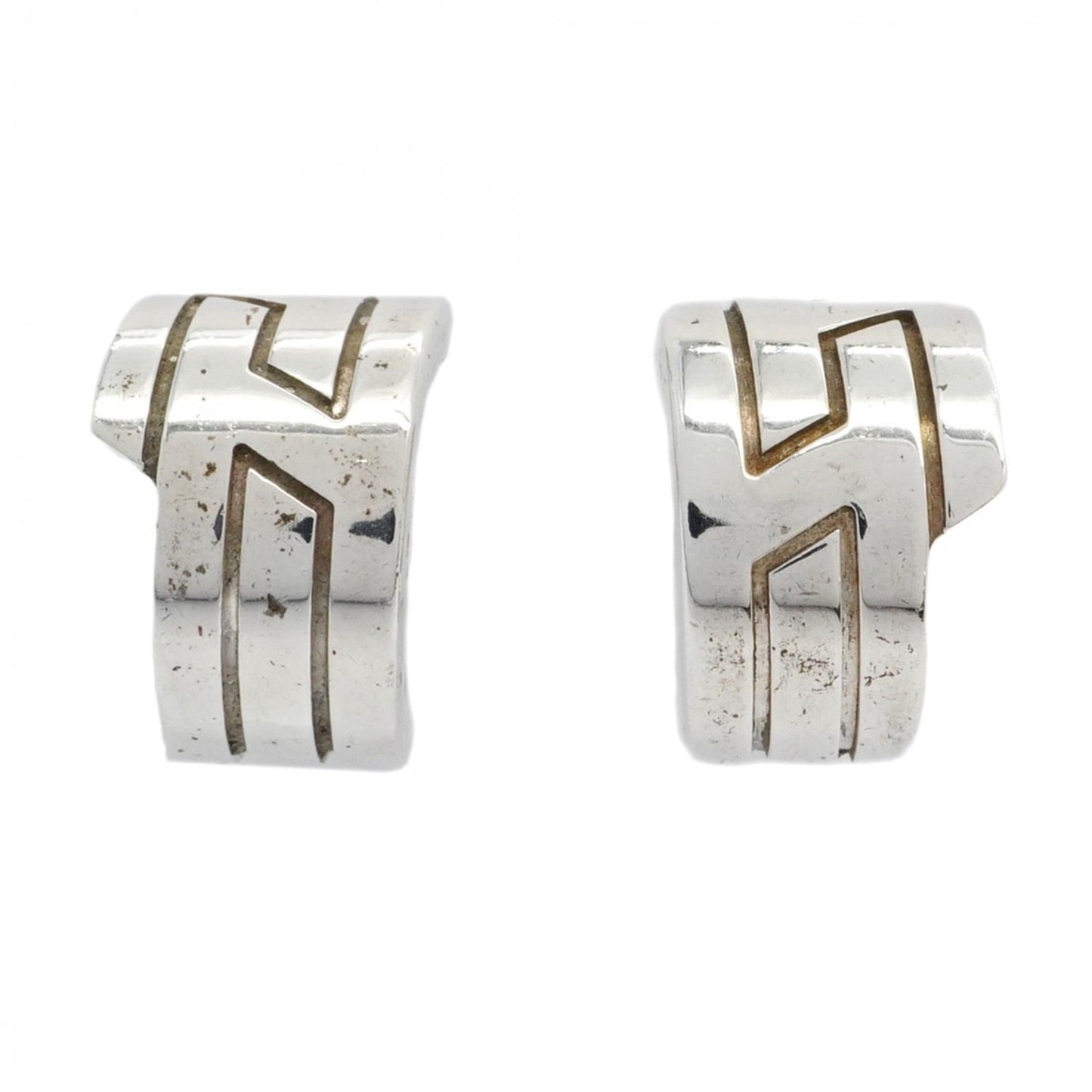 Hermes Italique earrings in 925 silver for men and women