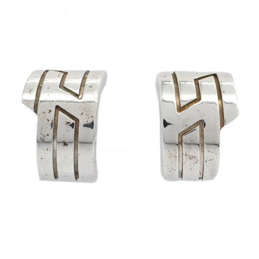 Hermes Italique earrings in 925 silver for men and women