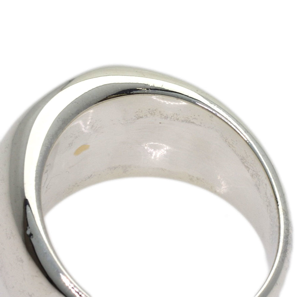 Hermes Sellier Clou de Selle Ring, 18K Yellow Gold/Silver, Women's — Like New