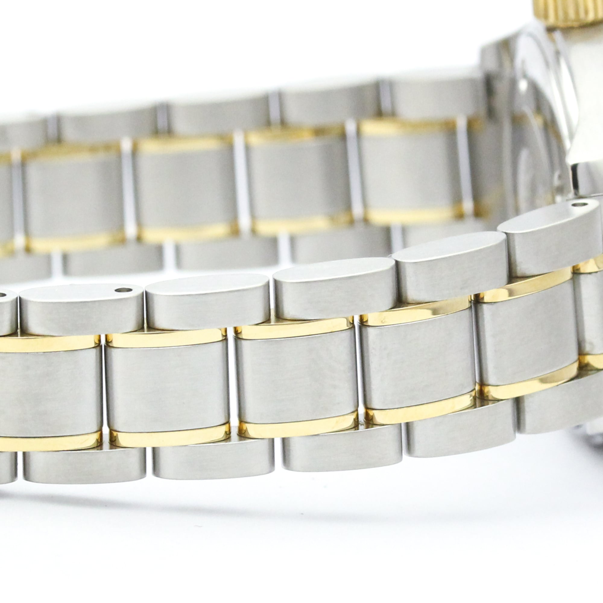 OMEGA Seamaster Aqua Terra 18K Gold Steel Ladies Watch 2377.30 Polished — Very Good