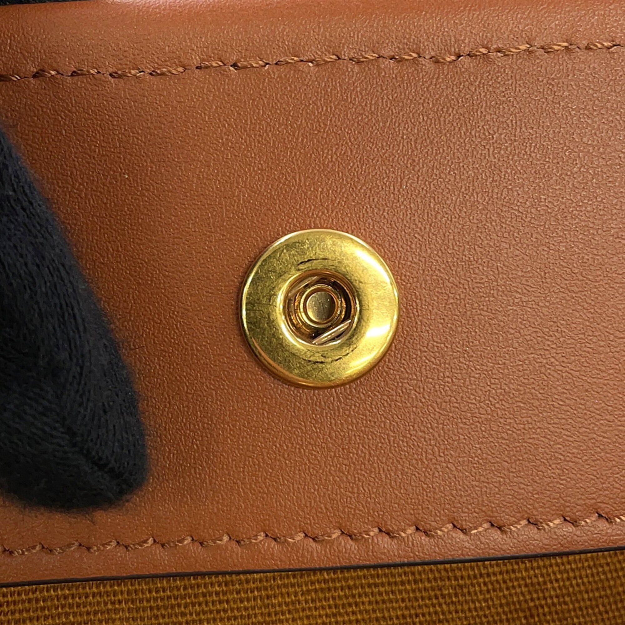 Celine Triomphe Cabas Medium Leather Tote Bag 115072 CELINE Handbag — Like New