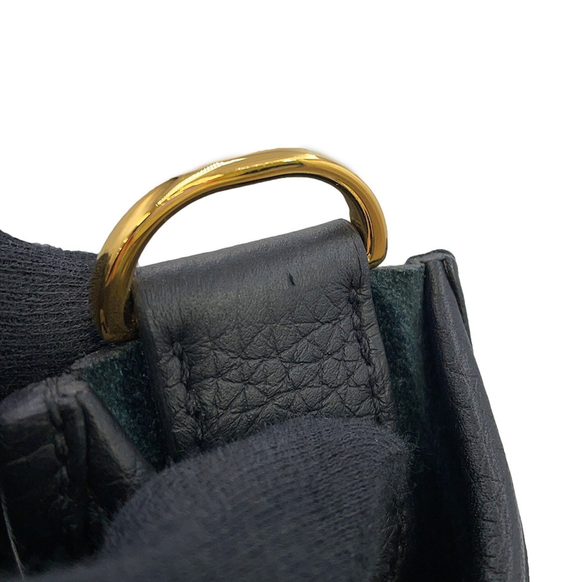 Hermes Evelyne 3 PM Shoulder Bag, Black, Taurillon Clemence Leather, W Stamp, HERMES, Evelyne, Handbag, Women's, HERMES — Like New