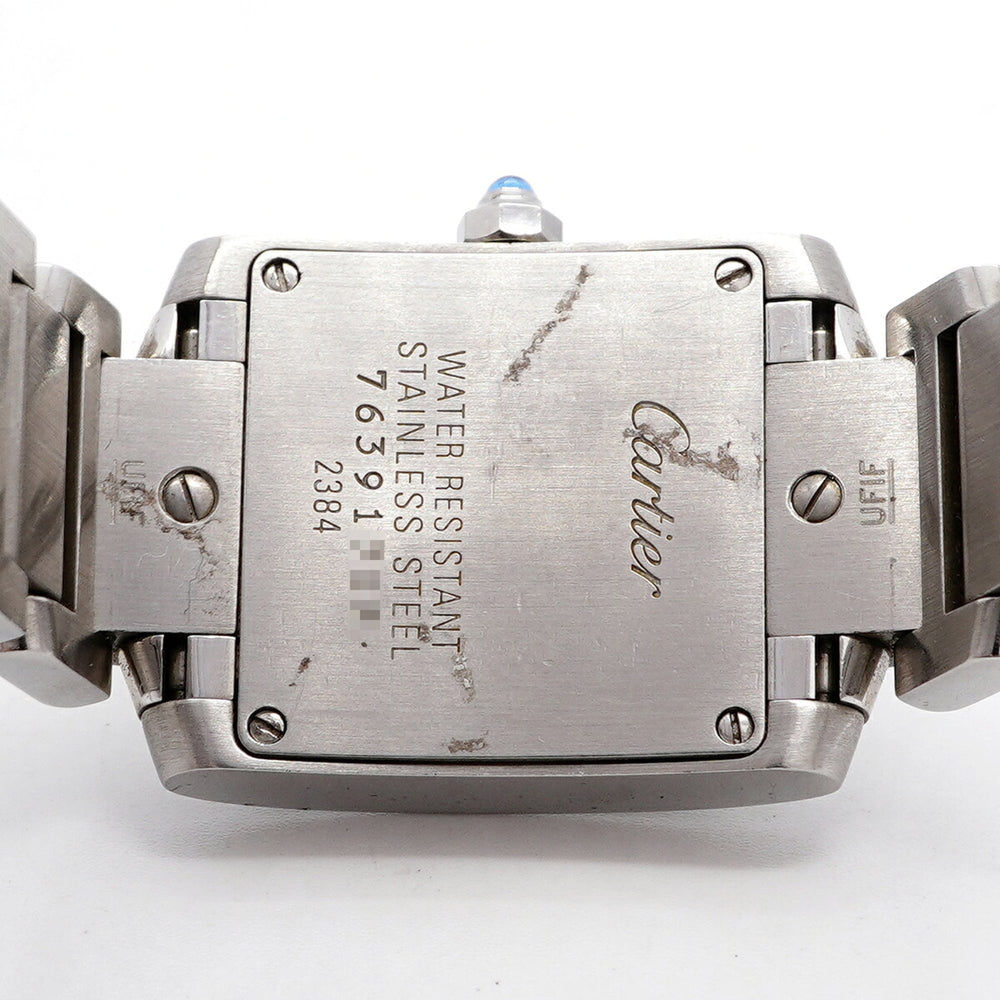 Cartier Tank Française SM W51008Q3 Ivory Dial Women's Watch — Good