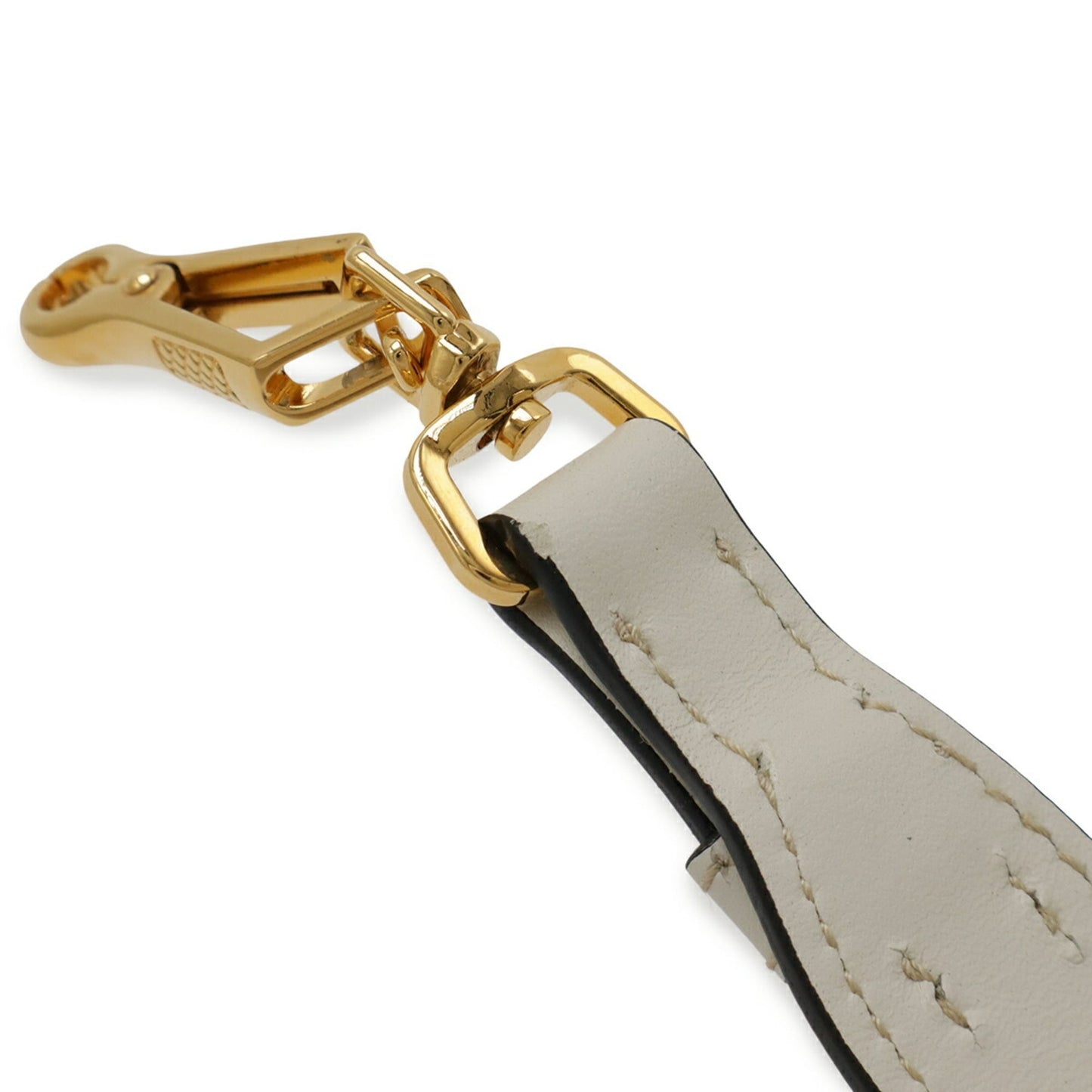 PRADA Bibliothèque Tote/Shoulder Bag in City Calf Leather, TALCO, Off-White, Purchased at an Overseas Duty-Free Shop, 1BG098