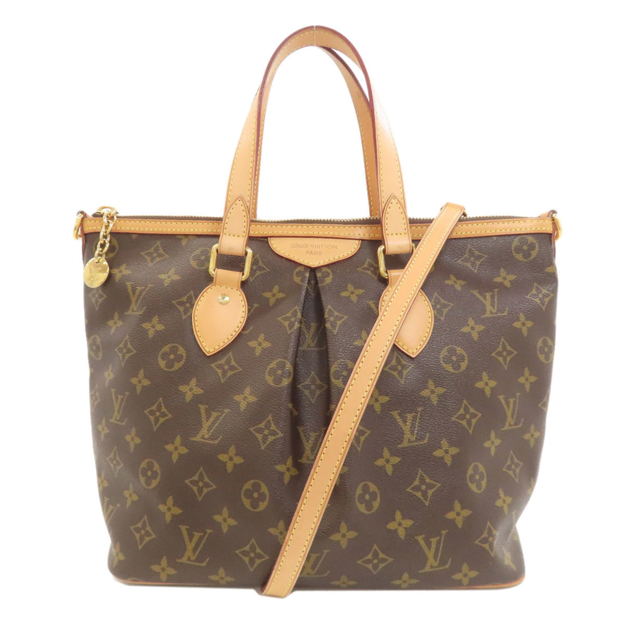 Louis Vuitton M40145 Palermo PM Tote Bag Monogram Canvas Women's LOUIS VUITTON