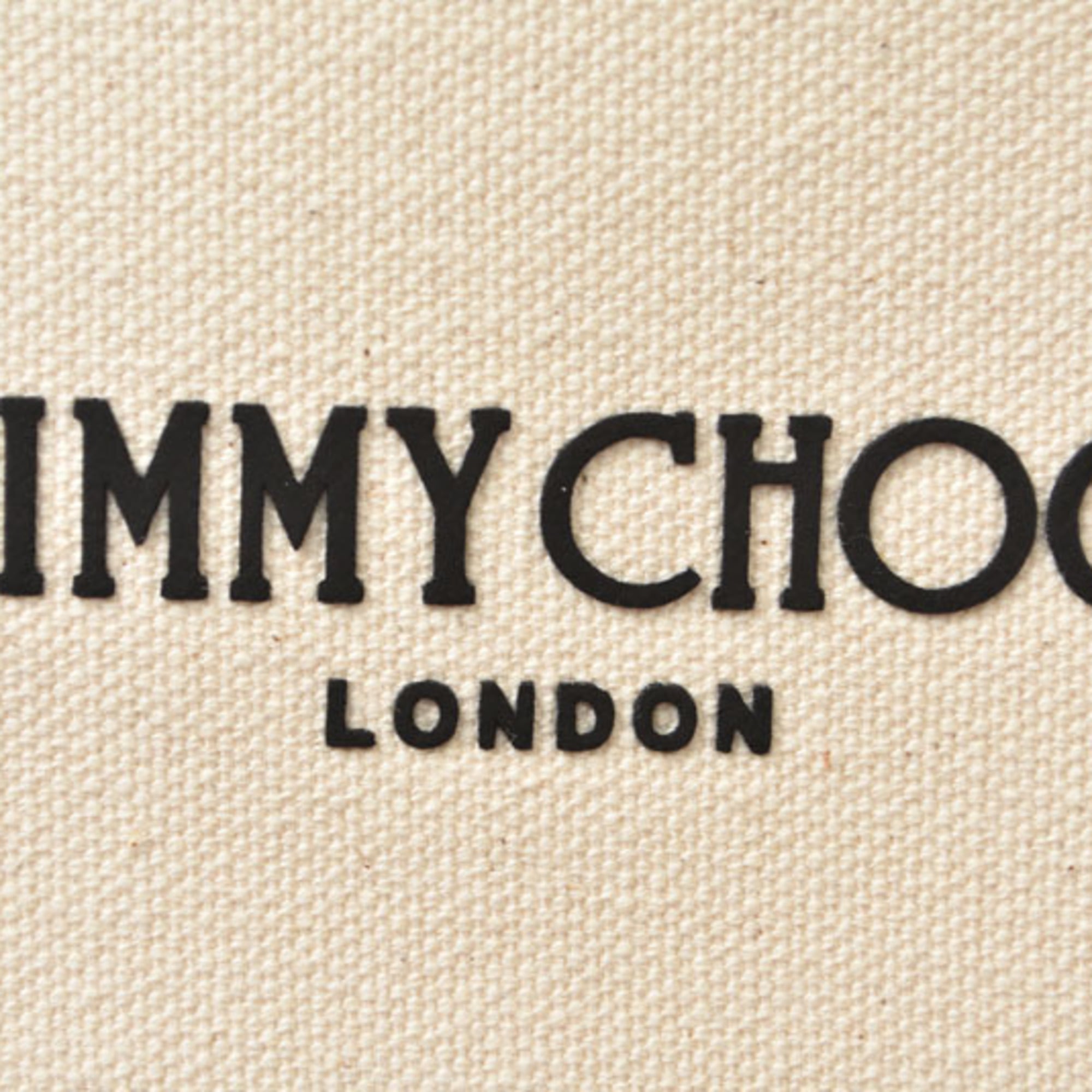 Unused Jimmy Choo Mini N/S Shoulder Bag/Crossbody Bag, Canvas/Leather, Women's — New - Store Return