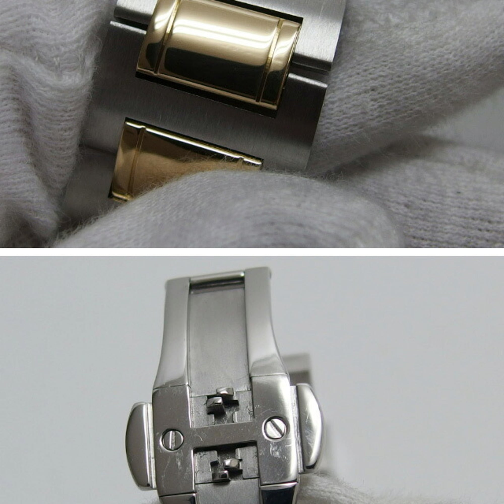 Bvlgari 18K Yellow Gold x Stainless Steel Combination BB33SG Men's Watch — Very Good