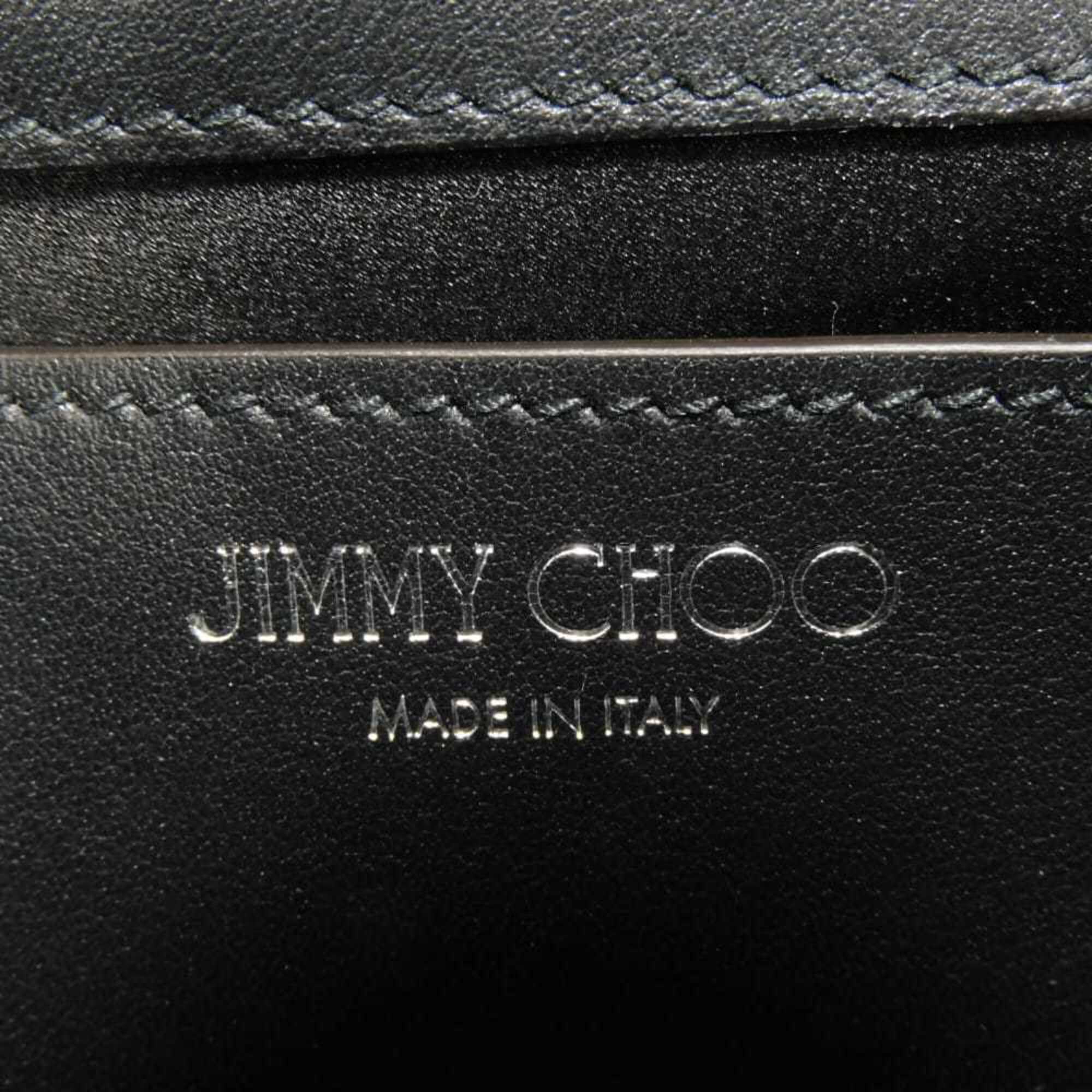 Jimmy Choo JIMMY CHOO Shoulder Bag Varenne Chain New Logo Snake 2WAY Clutch JC Green 202VARENNE Men's Women's — New - Store Return