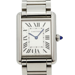 Cartier Tank Must LM WSTA0052 Silver Dial Watch (Men's & Women's) — Very Good