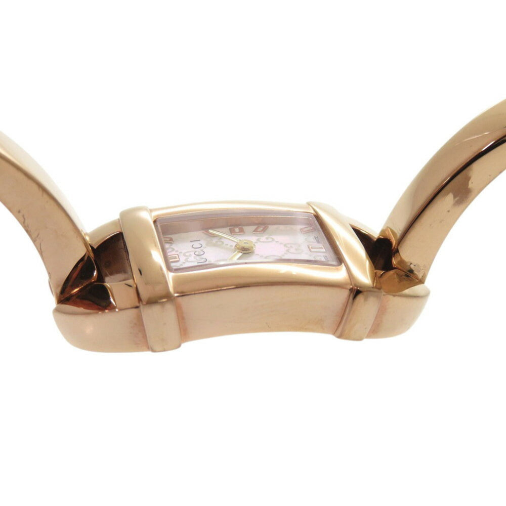 Gucci 6800L Pink Gold Shell Dial Stainless Steel White Quartz Watch 1683GUCCI — Good