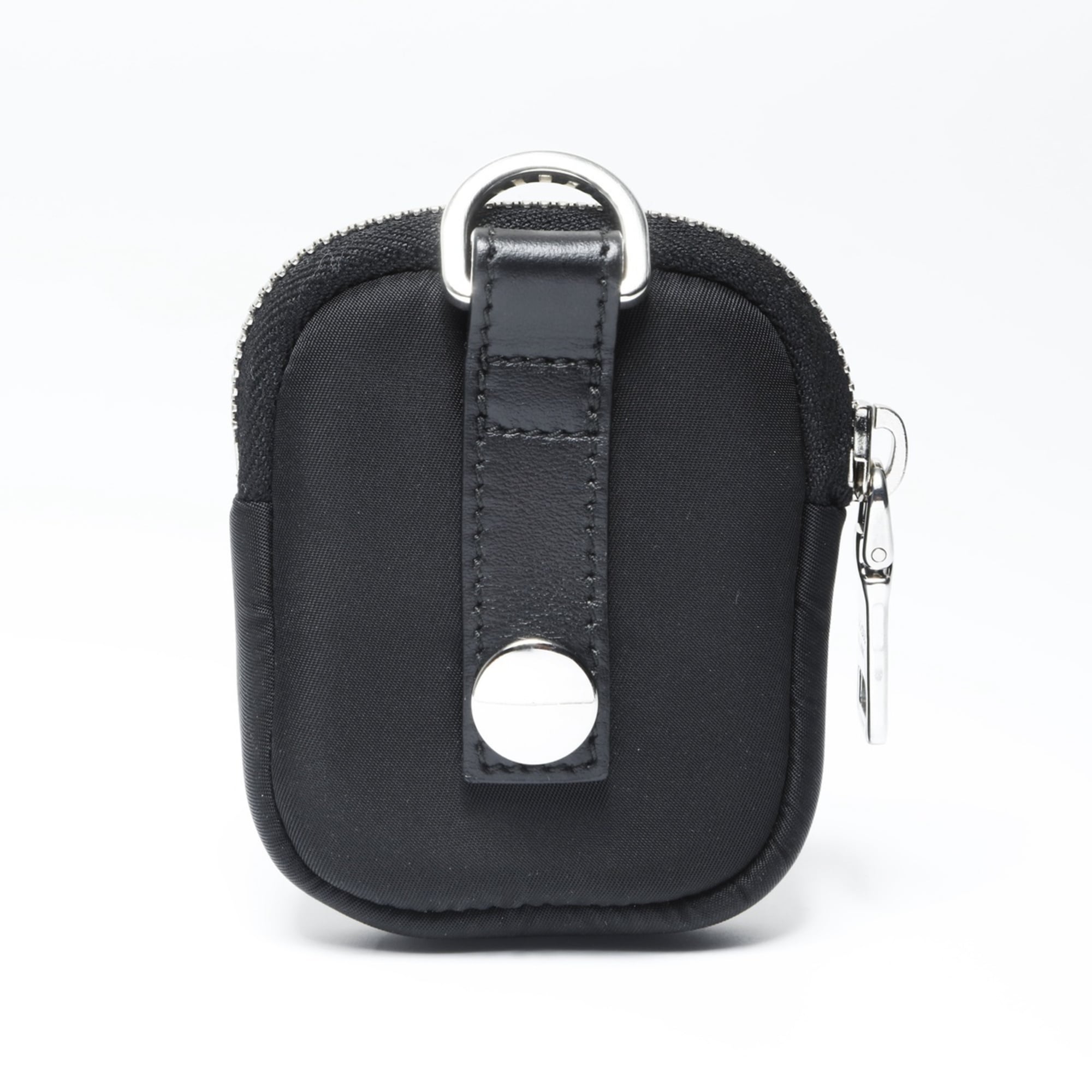 Prada PRADA Nylon Mini Pouch Black