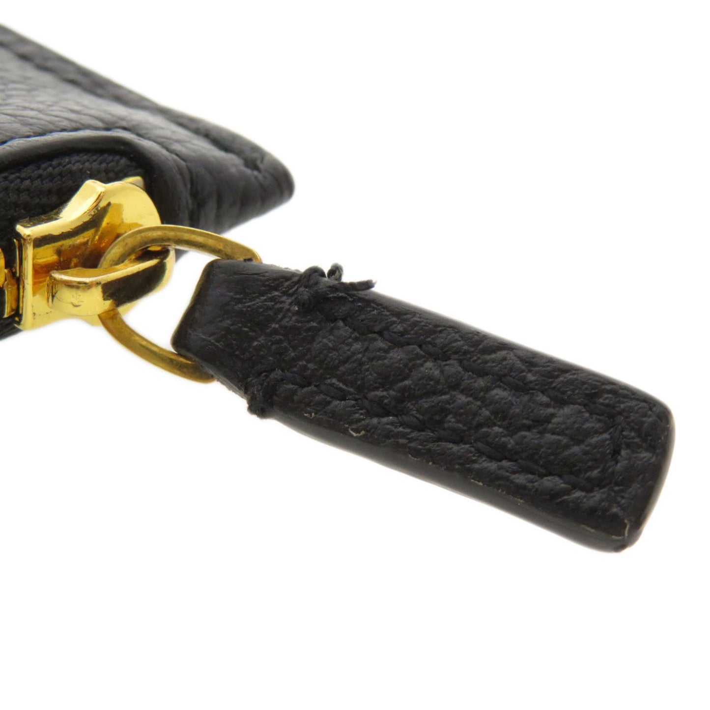 Balenciaga 594214 Motif Wallet/Coin Case Calf Leather Women's