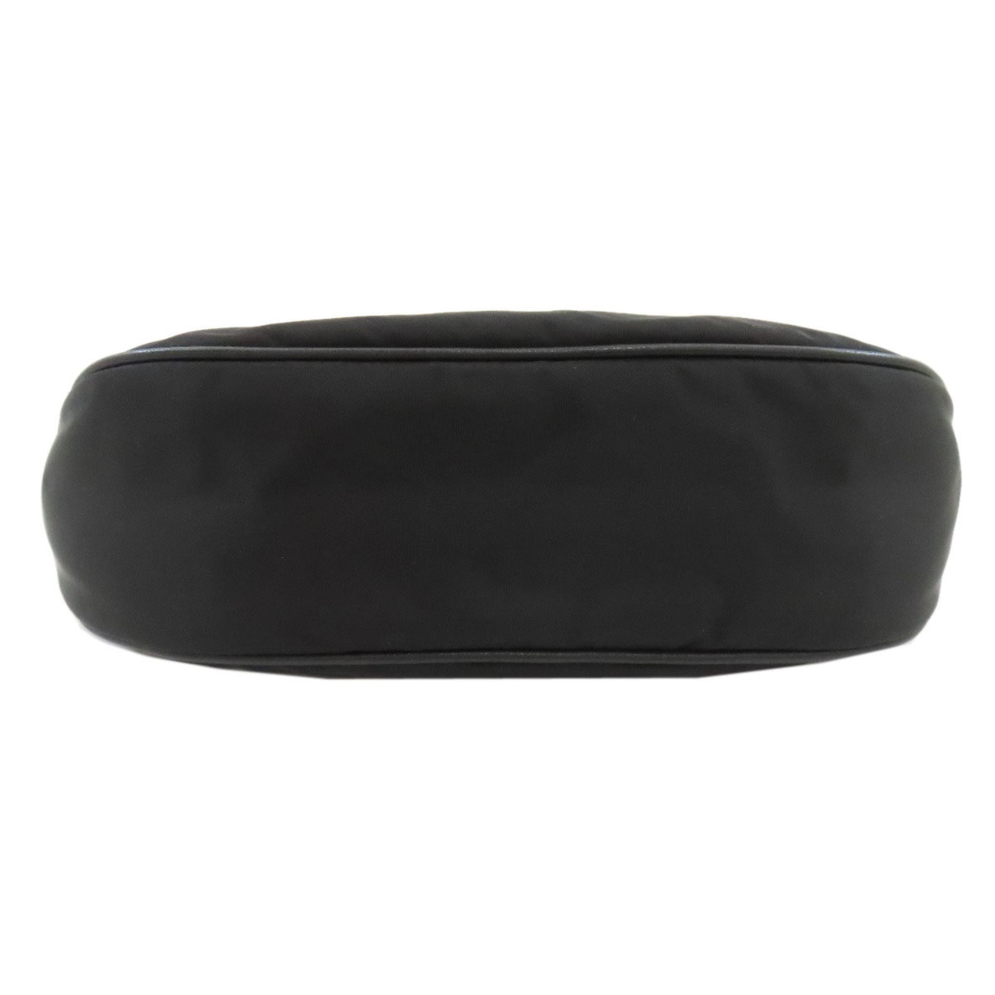 Jimmy Choo logo shoulder bag in nylon material for women.