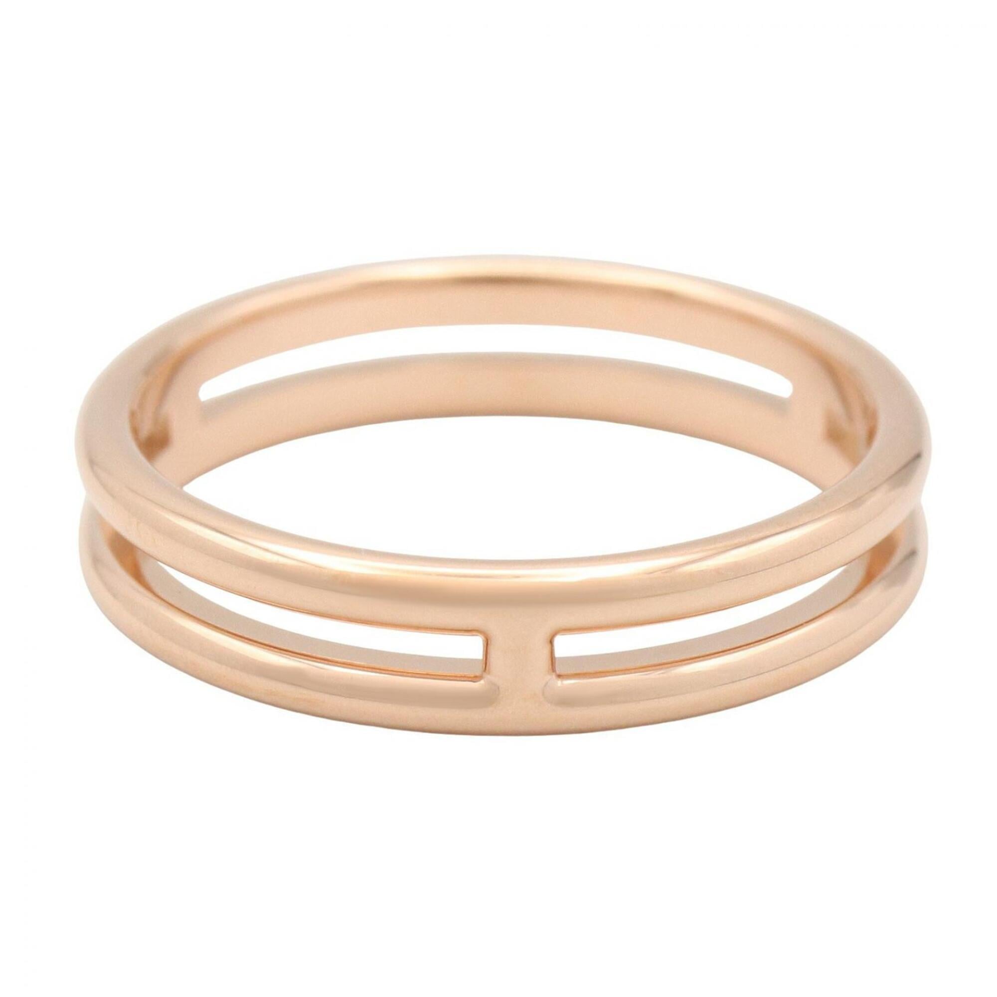 Hermes Ariane Ring, 18K Pink Gold (18KPG), Tone, for Men and Women — Like New