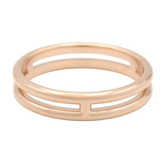 Hermes Ariane Ring, 18K Pink Gold (18KPG), Tone, for Men and Women — Like New